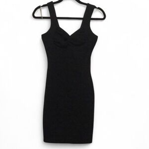 Candies textured black dress, size small